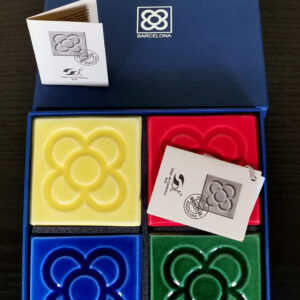Posavasos panot flor de BCN J4